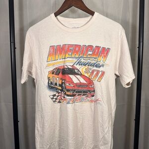 Racing Graphic Tee - Cream